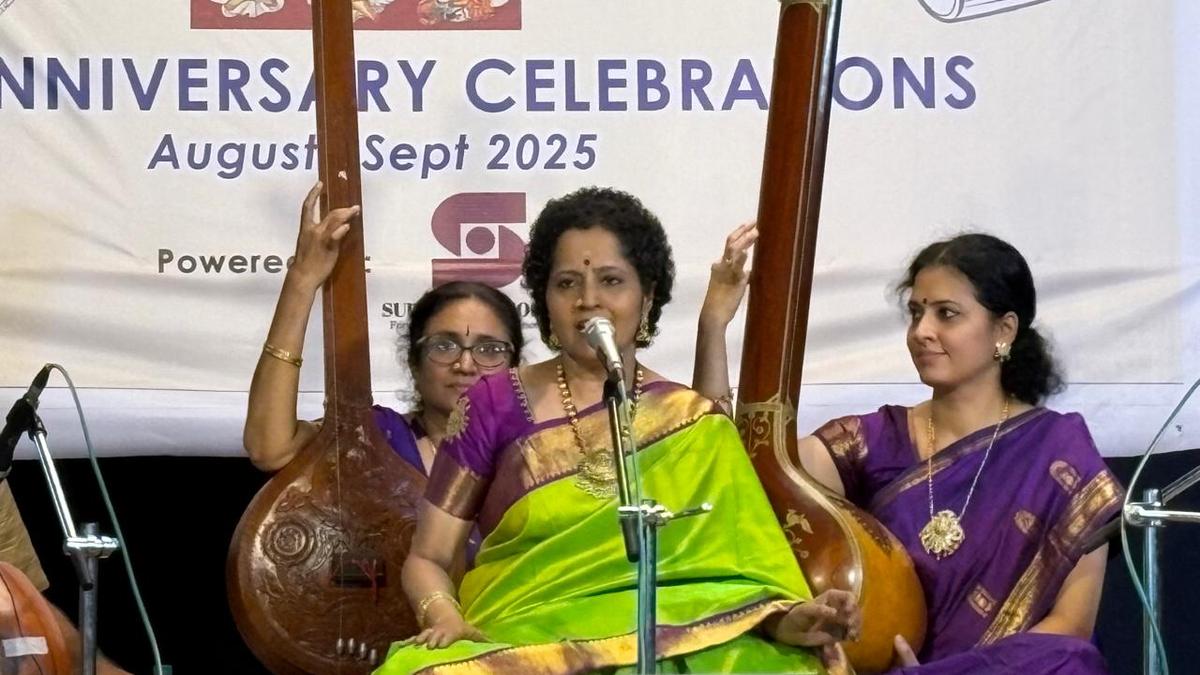 Gayathri Venkataraghavan’s impressive second coming with a  concert dedicated to M.S. Subbulakshmi